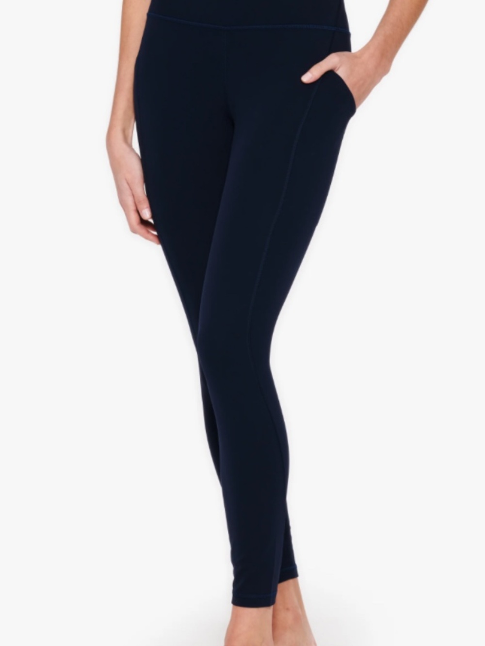 Lululemon Align High Rise Yoga Pant with Pockets 25" in Navy, Size 2